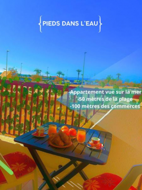 PIEDS DANS L EAU Linges de maison inclus